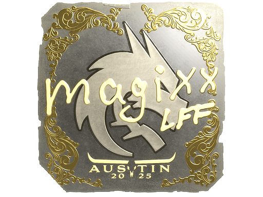 Sticker | magixx (Gold) | Austin 2025