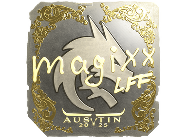Sticker | magixx (Gold) | Austin 2025