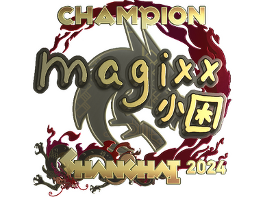 Sticker | magixx (Gold, Champion) | Shanghai 2024