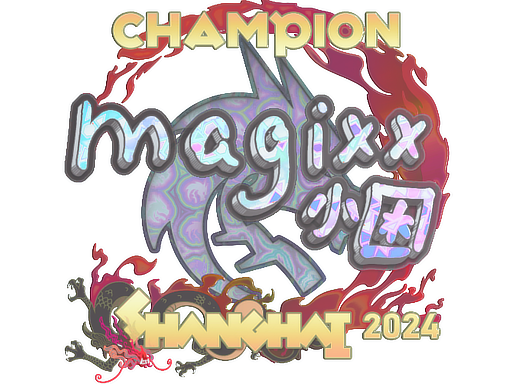 Sticker | magixx (Holo, Champion) | Shanghai 2024
