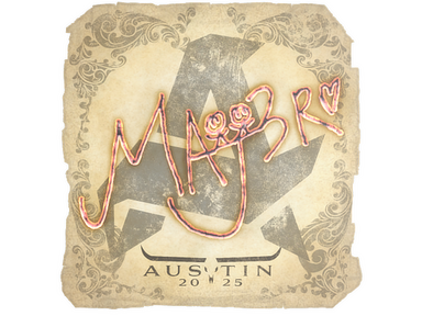 Sticker | MAJ3R | Austin 2025