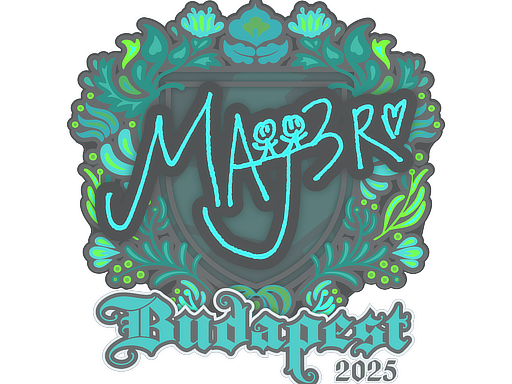Sticker | MAJ3R | Budapest 2025