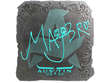 Sticker | MAJ3R (Foil) | Austin 2025