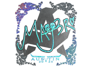 Sticker | MAJ3R (Holo) | Austin 2025