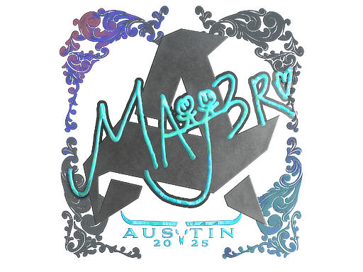 Sticker | MAJ3R (Holo) | Austin 2025