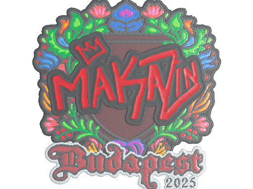Sticker | Maka (Embroidered) | Budapest 2025