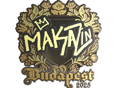 Sticker | Maka (Gold) | Budapest 2025