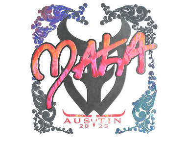 Sticker | Maka (Holo) | Austin 2025