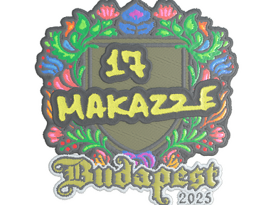 Sticker | makazze (Embroidered) | Budapest 2025