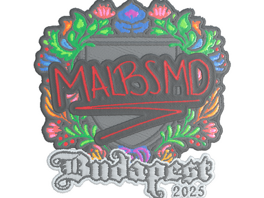 Sticker | malbsMd (Embroidered) | Budapest 2025