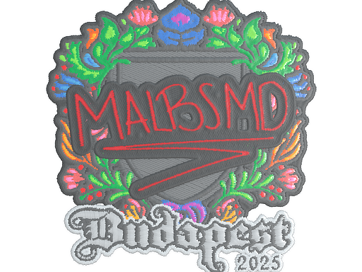 Sticker | malbsMd (Embroidered) | Budapest 2025