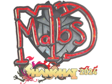 Sticker | malbsMd (Glitter) | Shanghai 2024