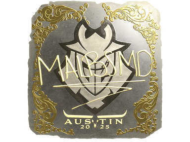 Sticker | malbsMd (Gold) | Austin 2025