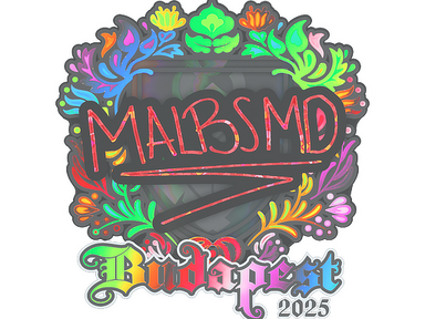 Sticker | malbsMd (Holo) | Budapest 2025