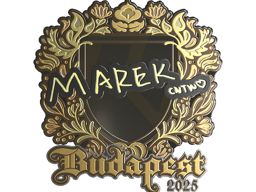 Sticker | Marek (Gold) | Budapest 2025