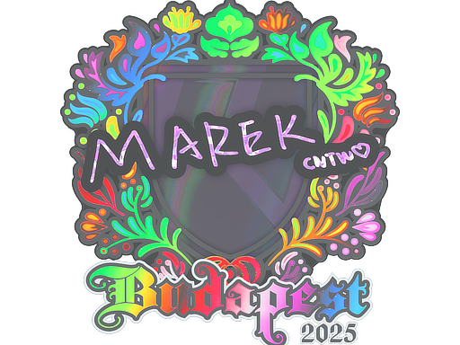 Sticker | Marek (Holo) | Budapest 2025