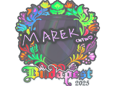 Sticker | Marek (Holo) | Budapest 2025