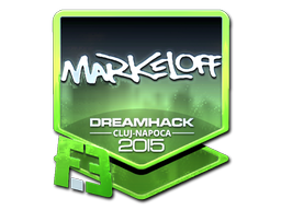 Sticker | markeloff (Foil) | Cluj-Napoca 2015