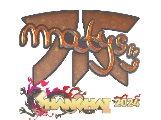 Sticker | MATYS (Glitter) | Shanghai 2024