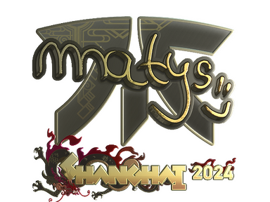 Sticker | MATYS (Gold) | Shanghai 2024