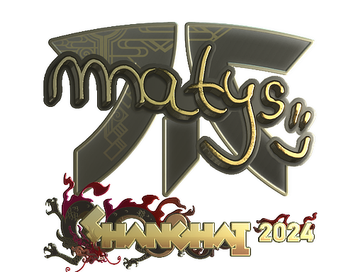 Sticker | MATYS (Gold) | Shanghai 2024