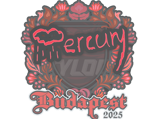 Sticker | Mercury | Budapest 2025