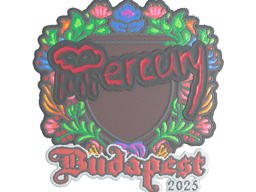 Sticker | Mercury (Embroidered) | Budapest 2025
