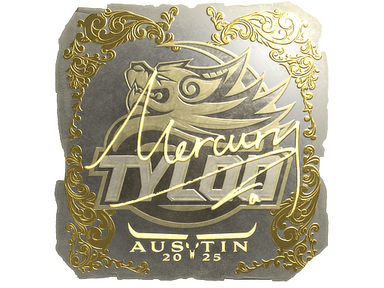 Sticker | Mercury (Gold) | Austin 2025