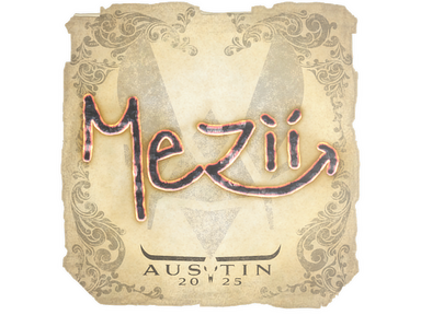 Sticker | mezii | Austin 2025