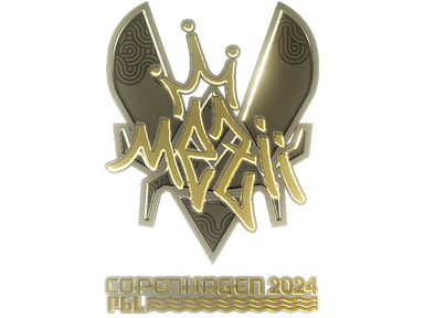 Sticker | mezii (Gold) | Copenhagen 2024