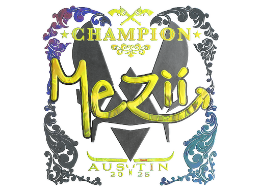 Sticker | mezii (Holo, Champion) | Austin 2025