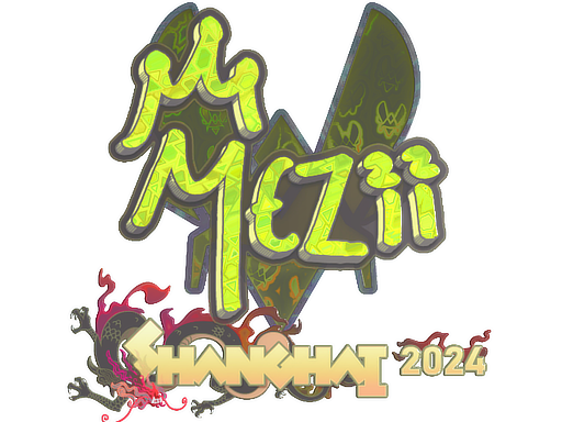 Sticker | mezii (Holo) | Shanghai 2024