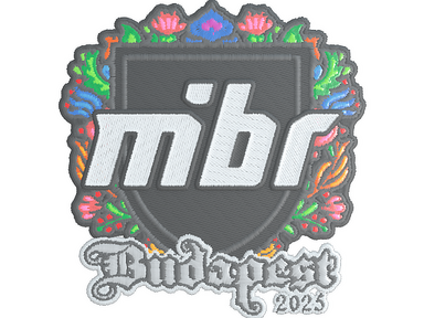 Sticker | MIBR (Embroidered) | Budapest 2025