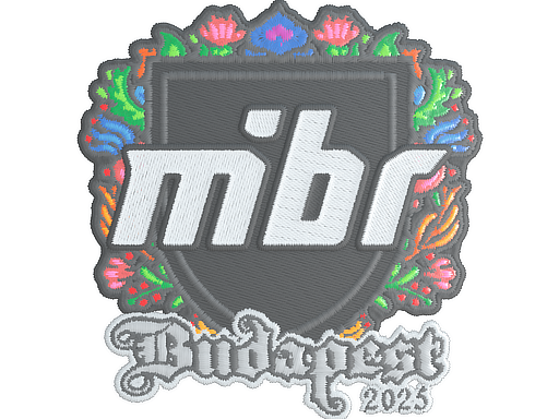 Sticker | MIBR (Embroidered) | Budapest 2025