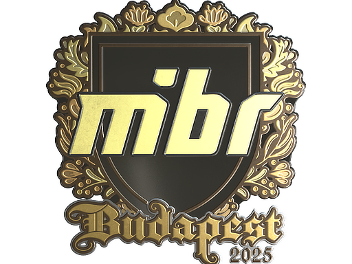 Sticker | MIBR (Gold) | Budapest 2025