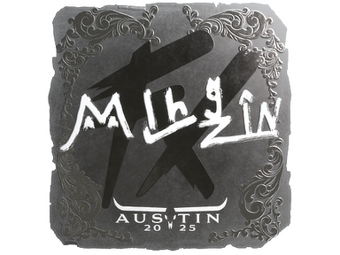 Sticker | mlhzin (Foil) | Austin 2025
