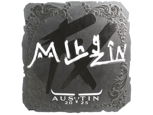 Sticker | mlhzin (Foil) | Austin 2025