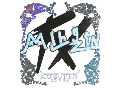 Sticker | mlhzin (Holo) | Austin 2025