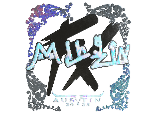 Sticker | mlhzin (Holo) | Austin 2025