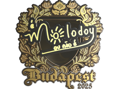 Sticker | molodoy (Gold) | Budapest 2025