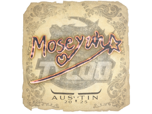 Sticker | Moseyuh | Austin 2025