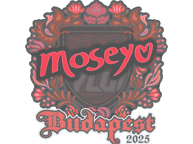 Sticker | Moseyuh | Budapest 2025