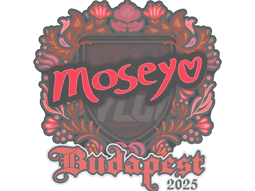 Sticker | Moseyuh | Budapest 2025