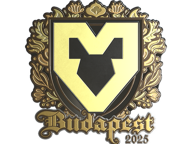 Sticker | MOUZ (Gold) | Budapest 2025