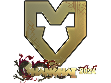 Sticker | MOUZ (Gold) | Shanghai 2024
