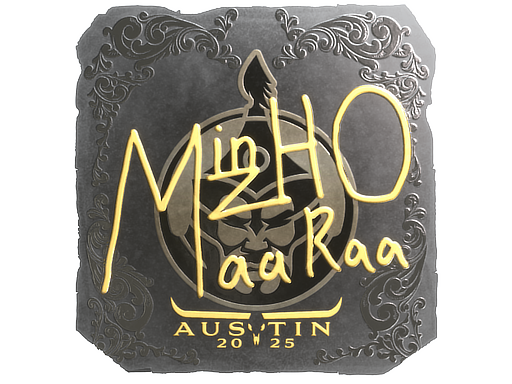 Sticker | mzinho (Foil) | Austin 2025