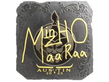 Sticker | mzinho (Foil) | Austin 2025