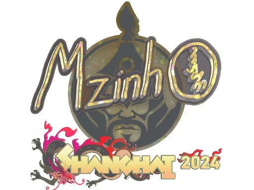 Sticker | mzinho (Glitter) | Shanghai 2024