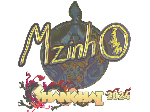 Sticker | mzinho (Holo) | Shanghai 2024