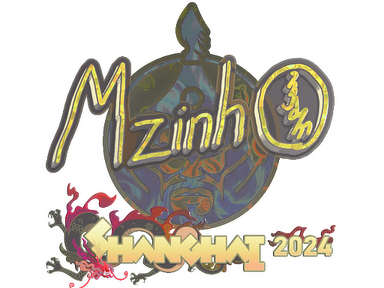 Sticker | mzinho (Holo) | Shanghai 2024